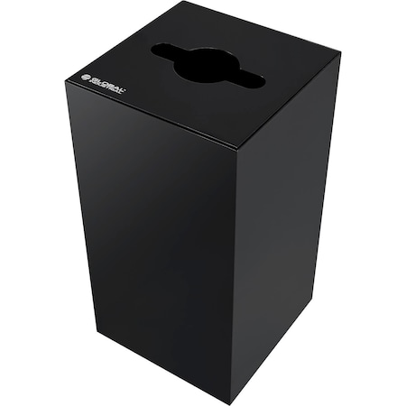 Global Industrial Square Black, Steel 641616RBK